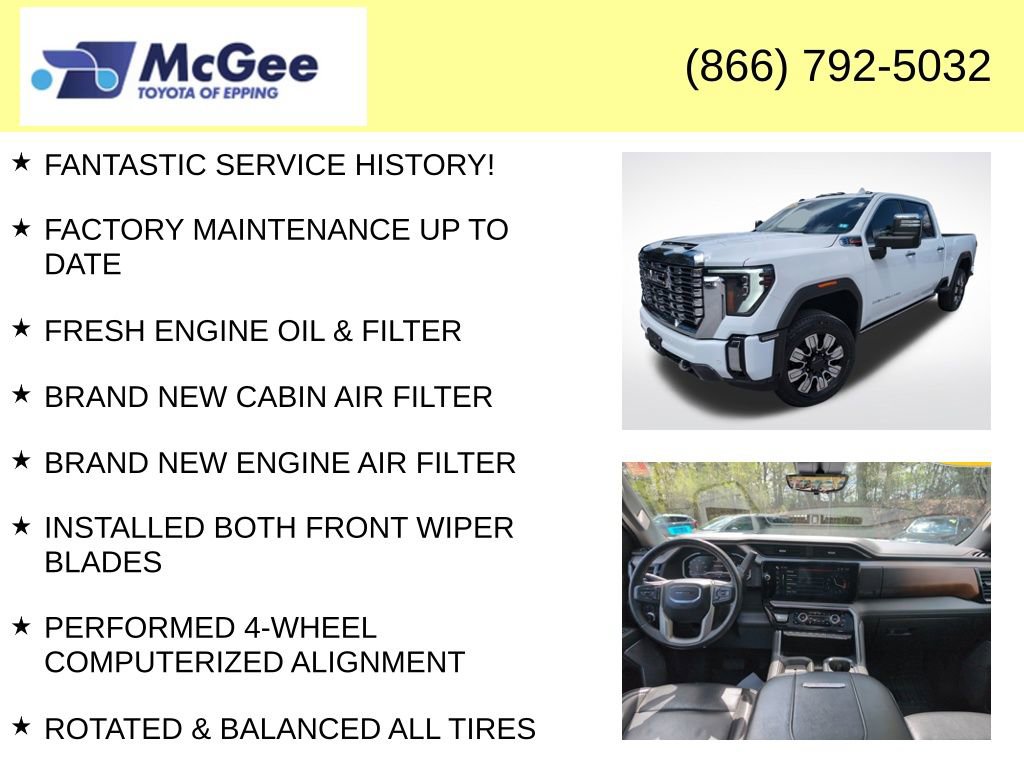 Used 2024 GMC Sierra 2500 Denali w/ Denali Reserve Package AWD/4WD image 4