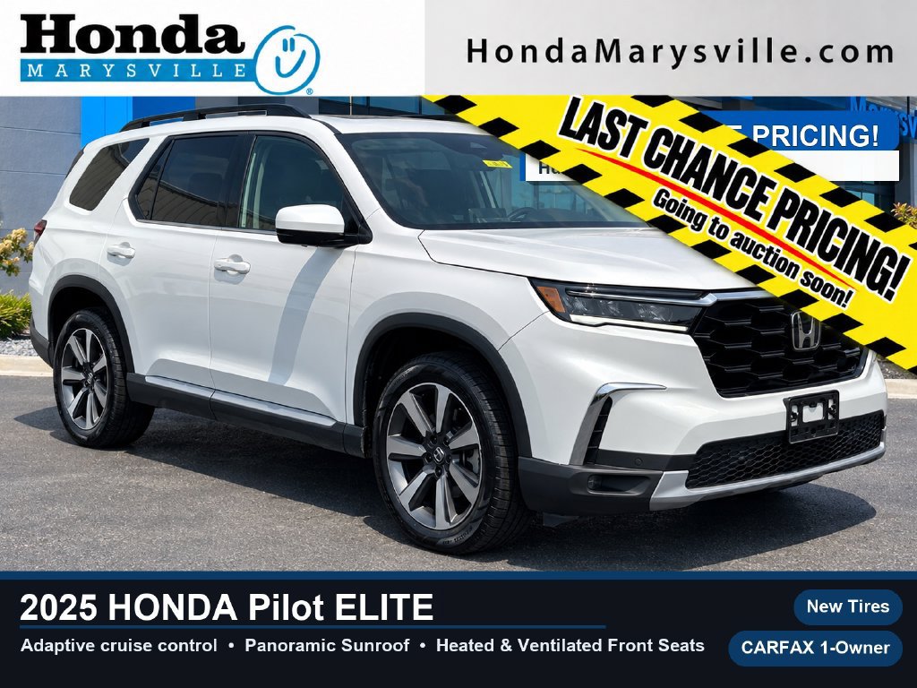 Used 2025 Honda Pilot Elite