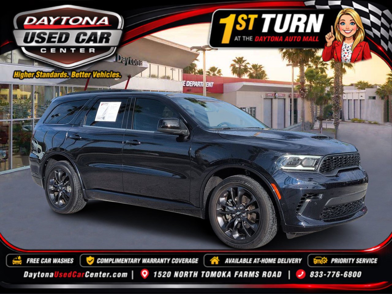 Certified 2024 Dodge Durango R/T w/ Blacktop Package