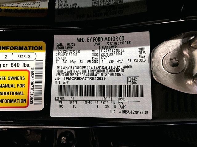 New 2026 Ford Bronco Sport Badlands w/ Sasquatch Badlands Package AWD/4WD image 29