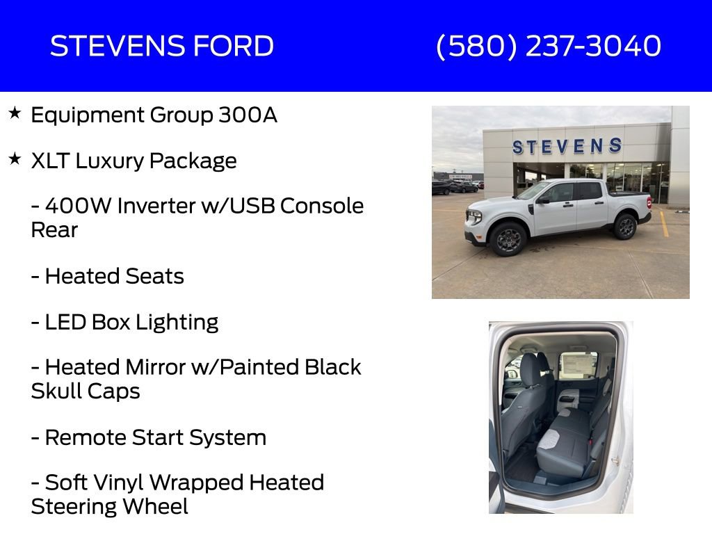 New 2025 Ford Maverick XLT w/ XLT Luxury Package image 6
