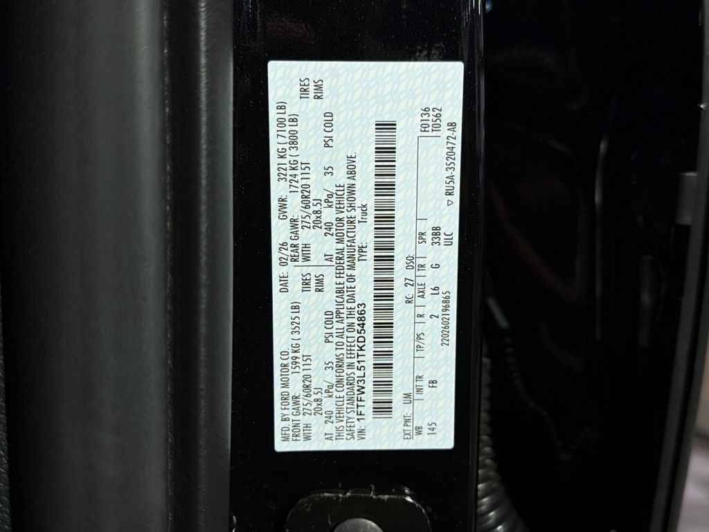Used 2026 Ford F150 XLT w/ Equipment Group 302A MID AWD/4WD image 39
