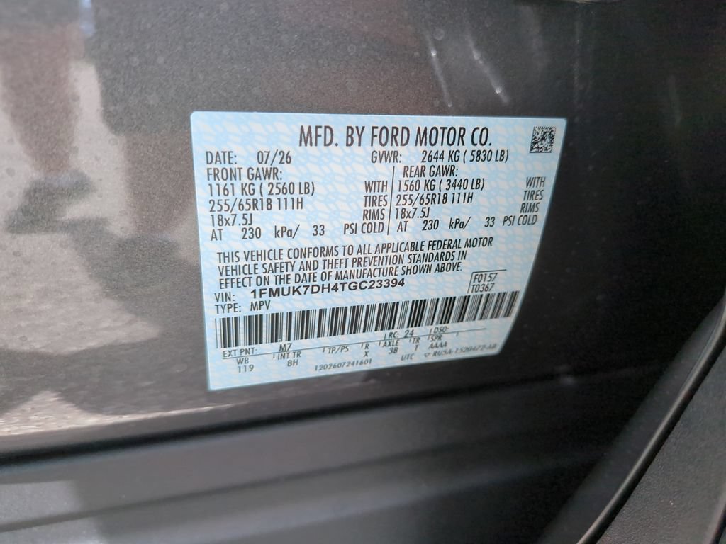 New 2026 Ford Explorer Active RWD image 36