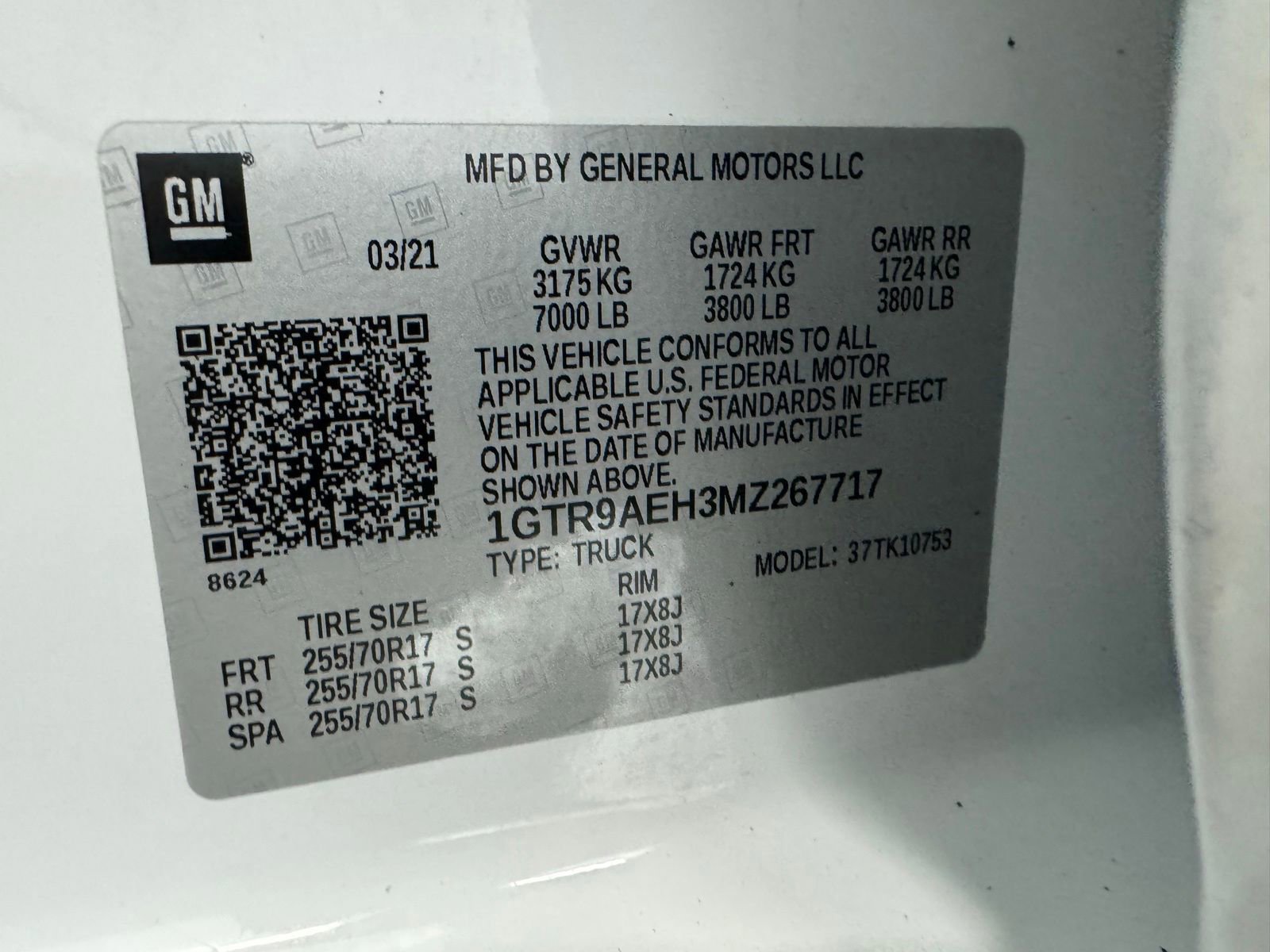 Used 2021 GMC Sierra 1500 4x4 Double Cab w/ Fleet Convenience Package image 31