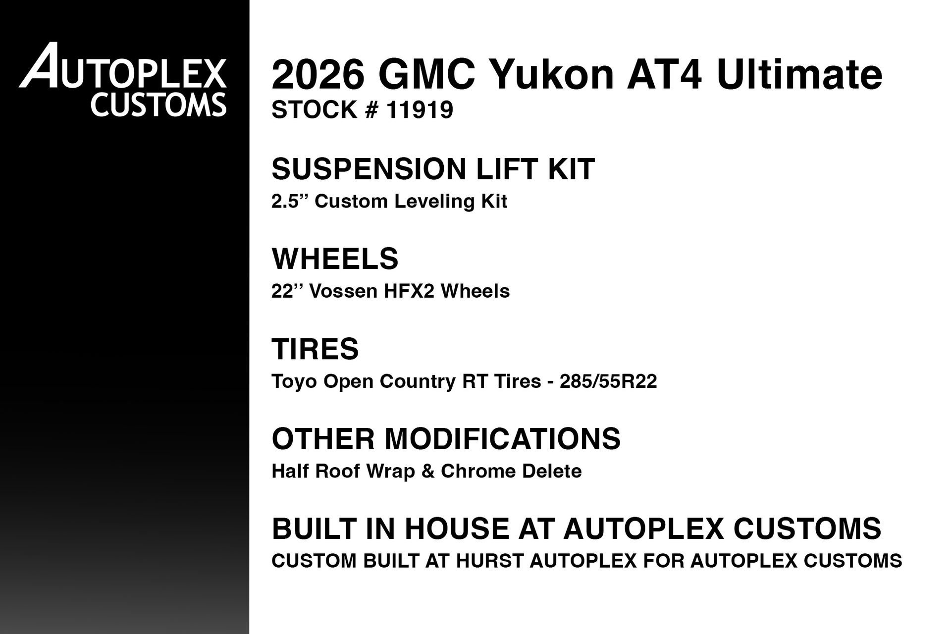 Used 2026 GMC Yukon AT4 Ultimate AWD/4WD image 2