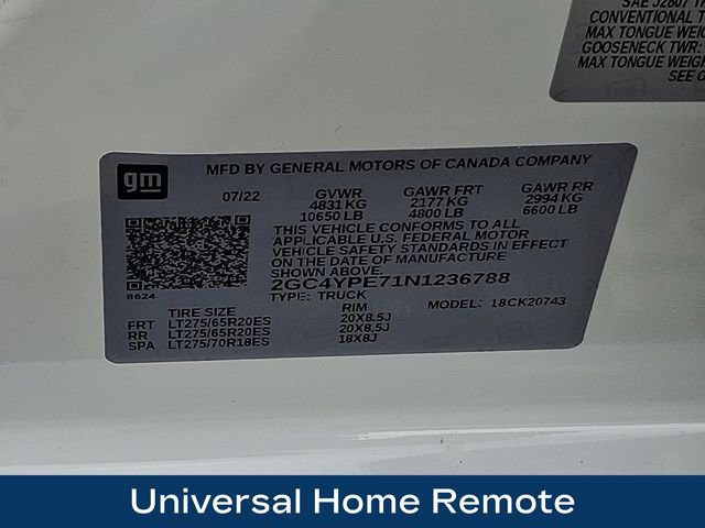 Used 2022 Chevrolet Silverado 2500 LTZ w/ LTZ Premium Package image 31