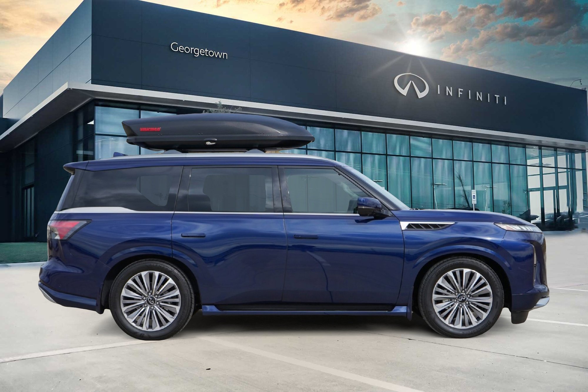 Used 2025 INFINITI QX80 Sensory w/ Exterior Package AWD/4WD video 3