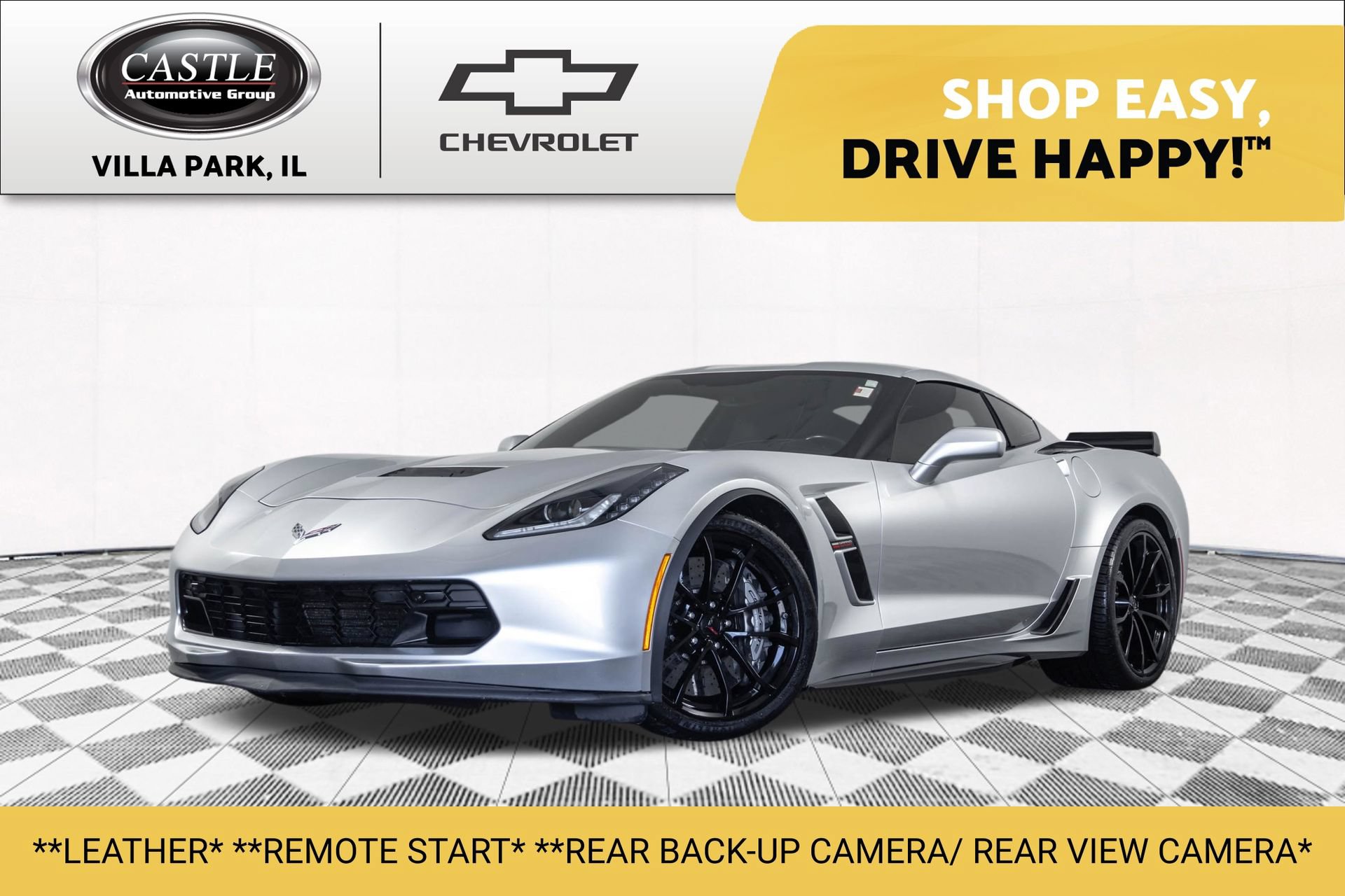 Used 2018 Chevrolet Corvette Grand Sport w/ Z07 Performance Package RWD image 1
