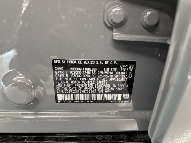 New 2027 Honda HR-V EX-L image 36