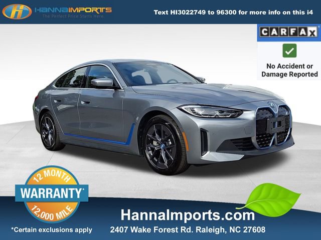 Used 2024 BMW i4 eDrive40 w/ Premium Package