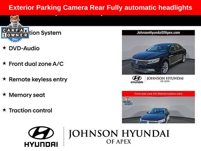 Used 2016 Volkswagen Passat 1.8T SEL Premium image 8