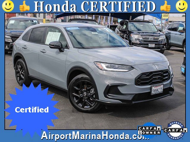 Certified 2025 Honda HR-V Sport