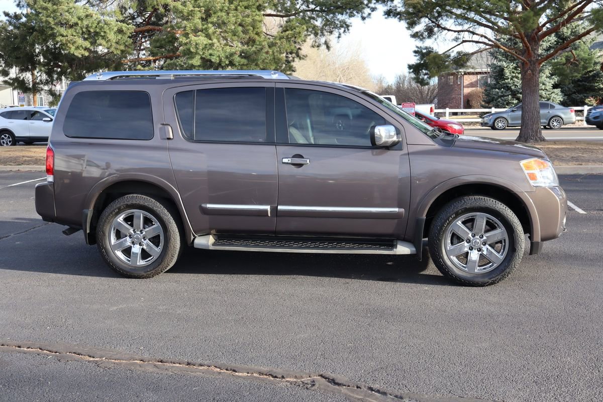 Used 2014 Nissan Armada Platinum w/ 2nd Row Captain Seat Package image 3