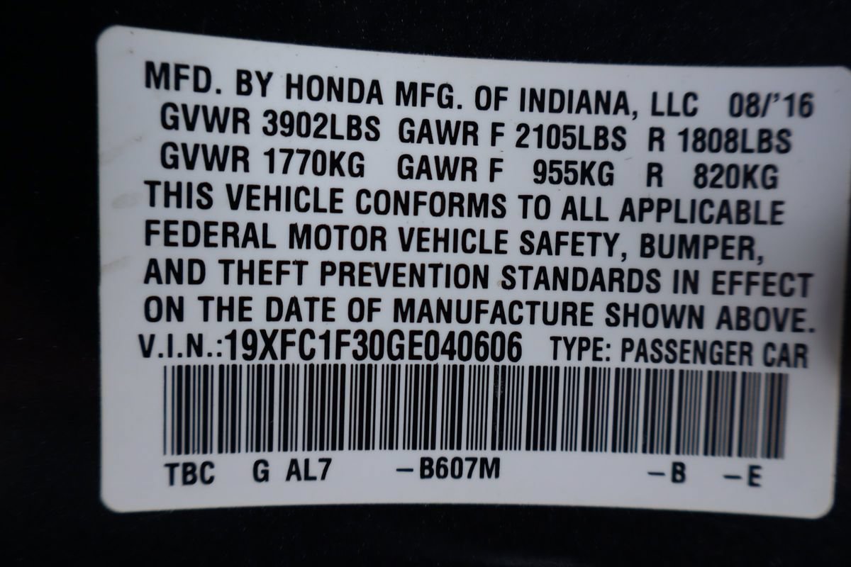Used 2016 Honda Civic EX-T image 48