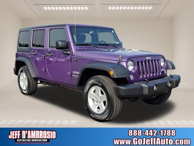 Used 2018 Jeep Wrangler Unlimited Sport S