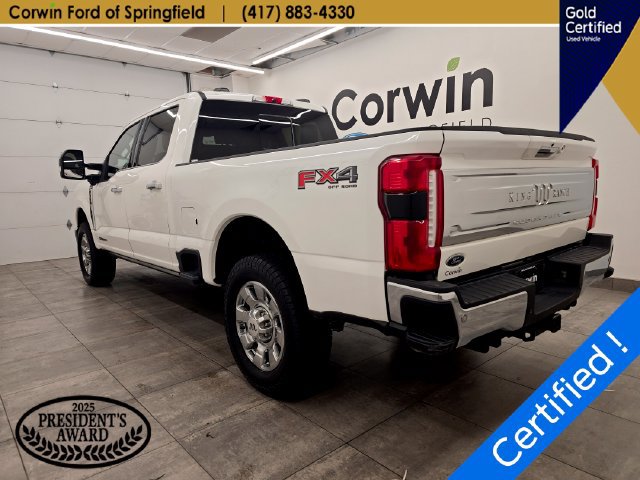 Certified 2024 Ford F350 4x4 Crew Cab Super Duty image 4