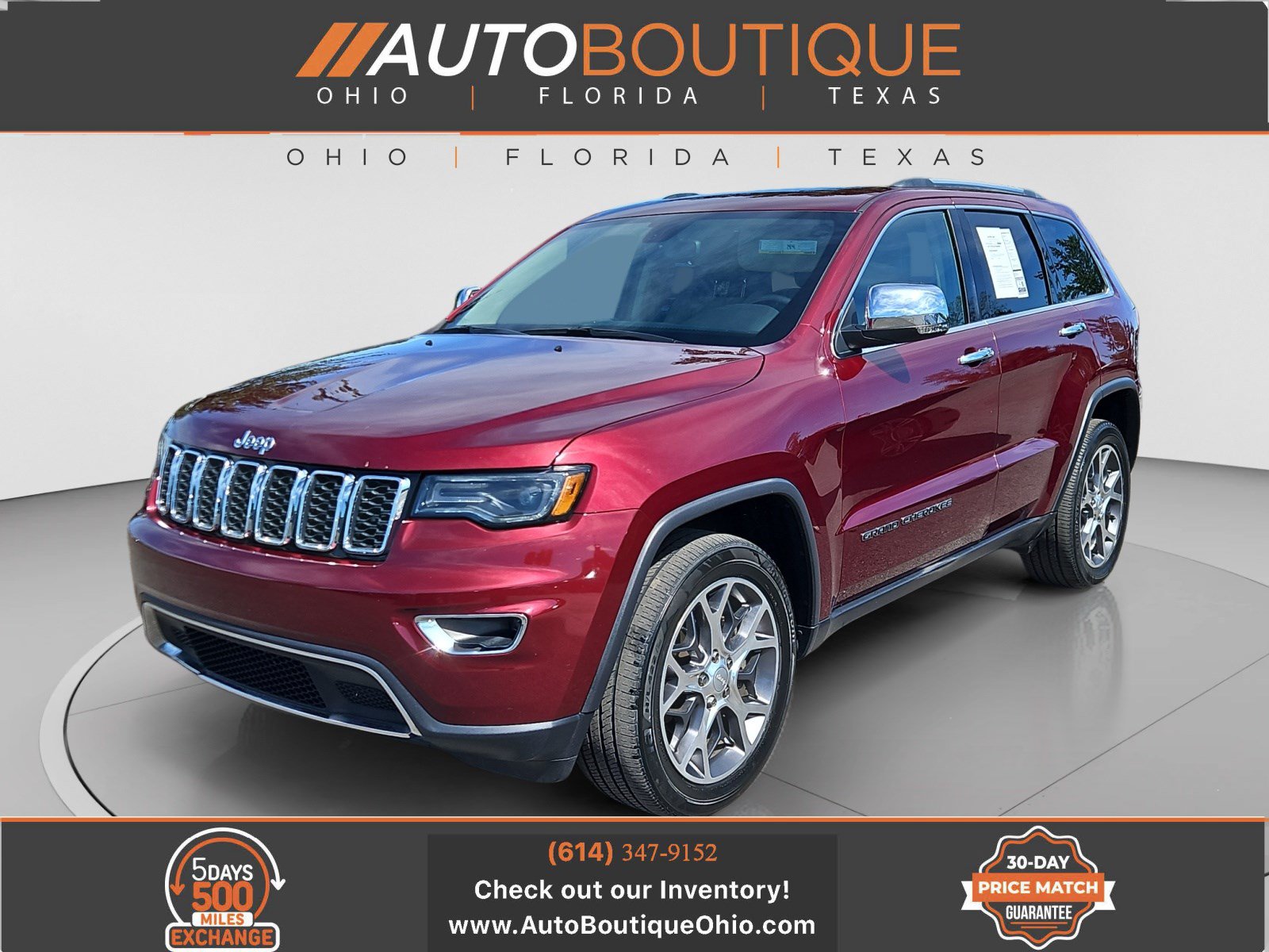 Used 2021 Jeep Grand Cherokee Limited w/ Luxury Group II AWD/4WD image 1