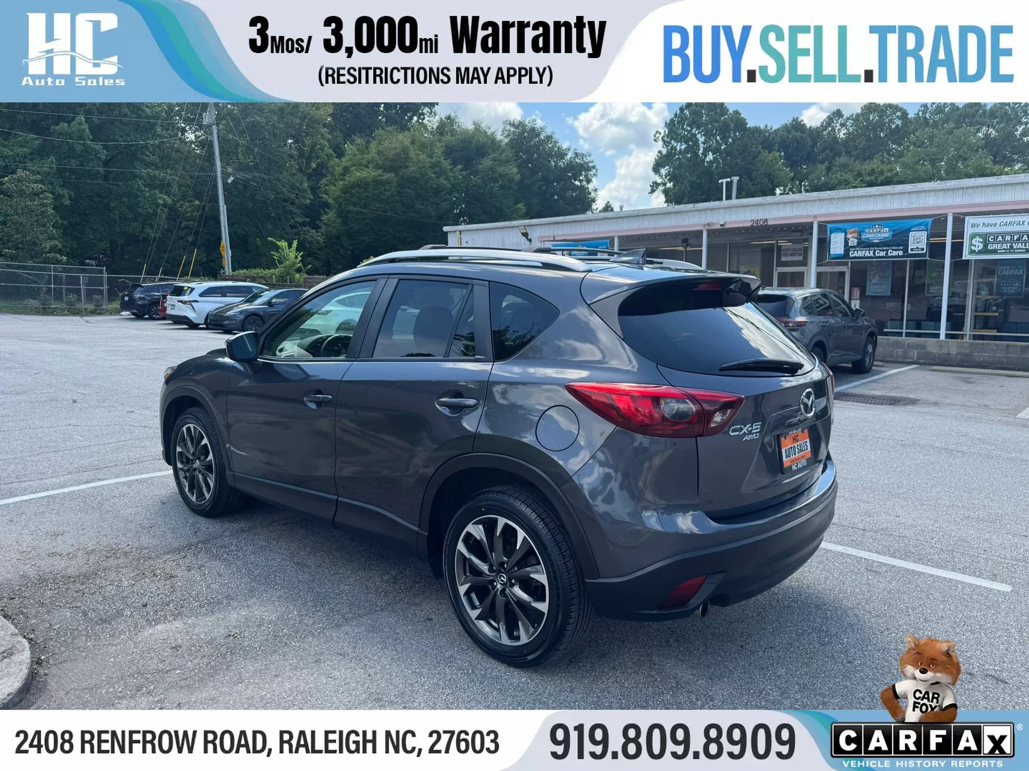 Used 2016 MAZDA CX-5 Grand Touring AWD/4WD image 3