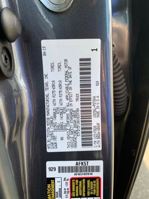 Used 2019 Toyota Tundra SR5 AWD/4WD image 22