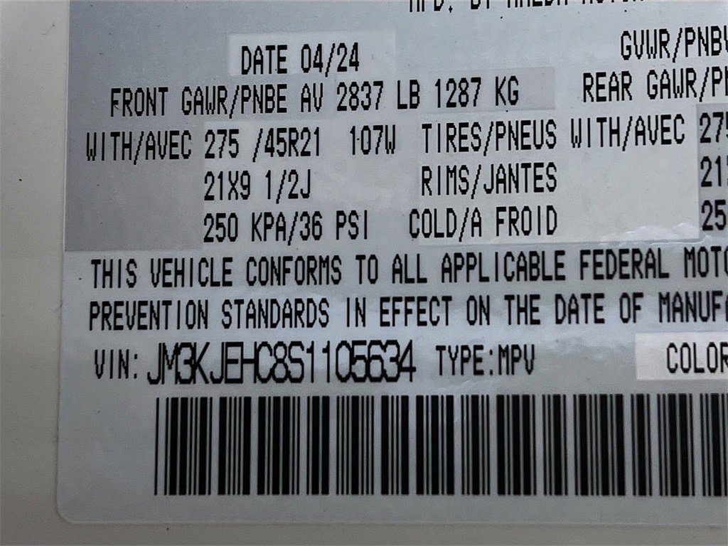 New 2025 MAZDA CX-70 3.3 Turbo S w/ Premium Plus image 23