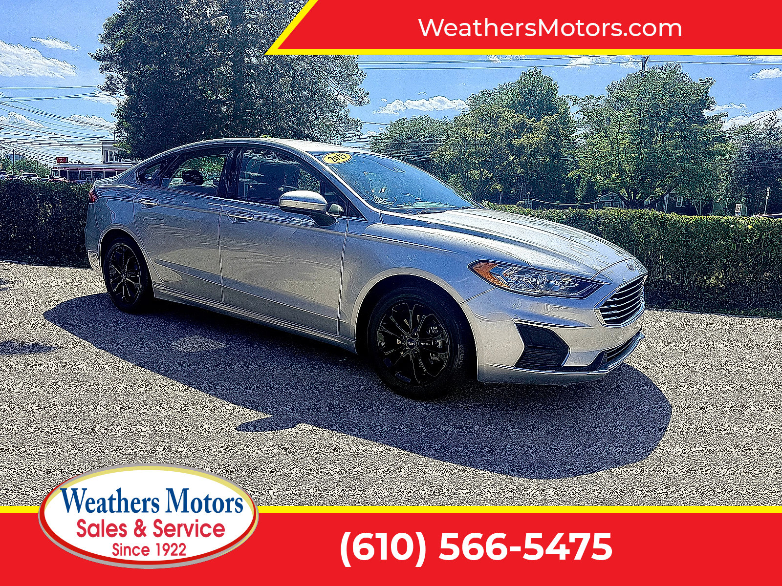 Used 2019 Ford Fusion SE FWD image 1