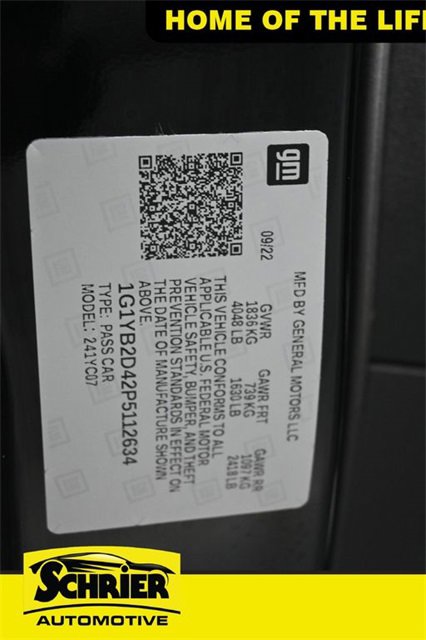 Used 2023 Chevrolet Corvette Stingray Preferred Cpe w/ Stealth Interior Trim Package image 49