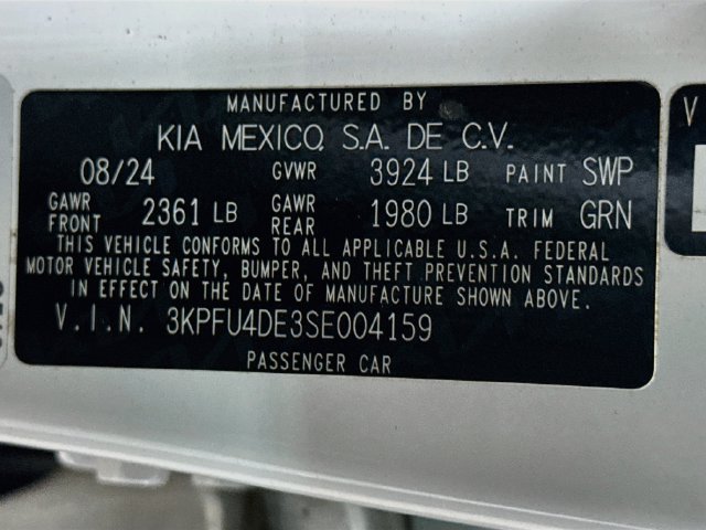 Certified 2025 Kia K4 EX FWD image 30