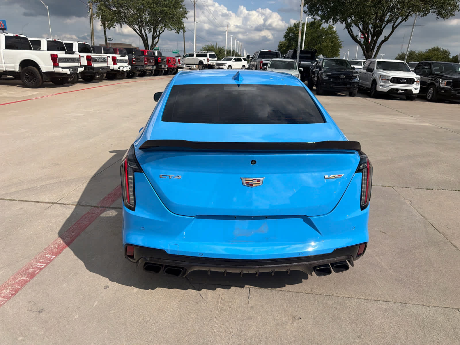 Used 2022 Cadillac CT4 V Blackwing w/ Carbon Fiber 1 Package RWD image 5