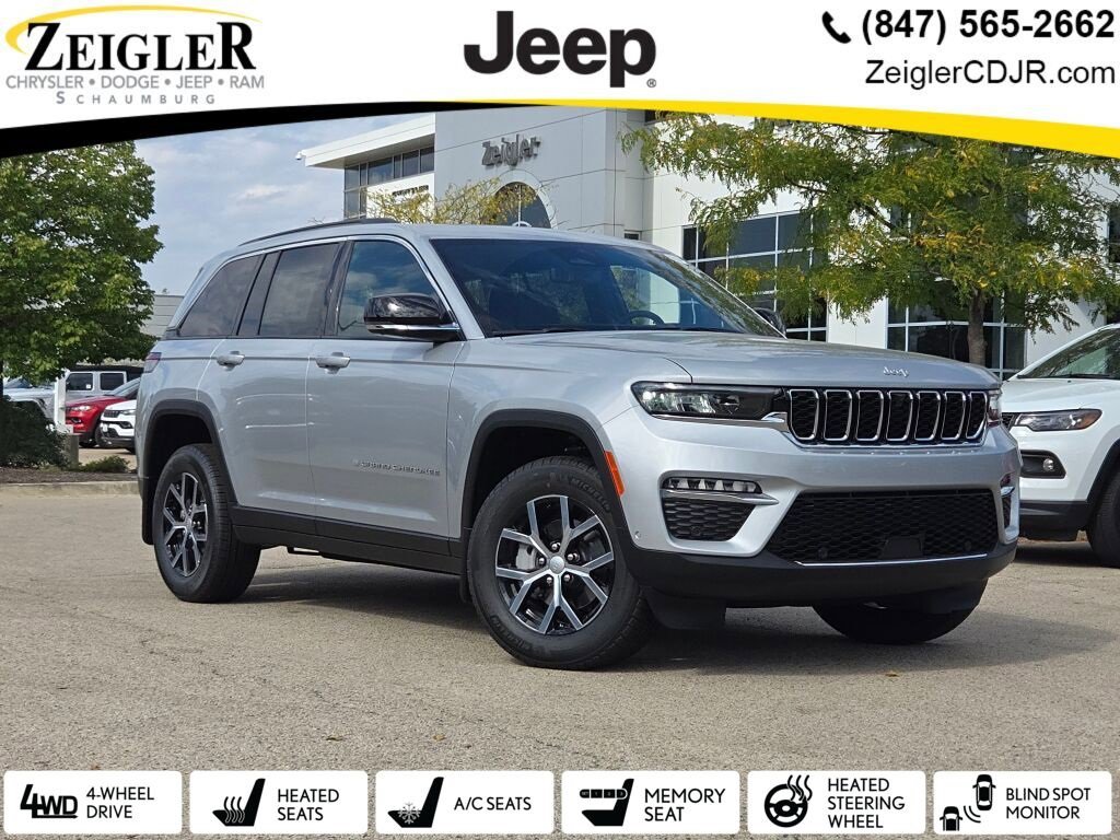 New 2025 Jeep Grand Cherokee Limited w/ Luxury Tech Group II