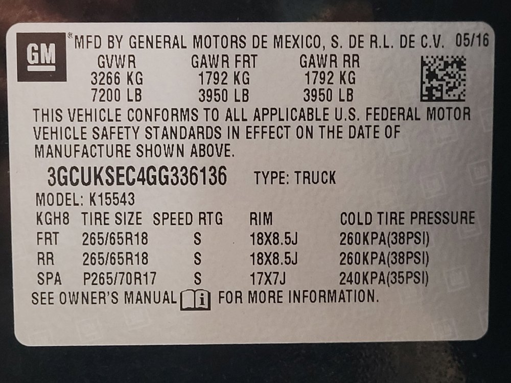 Used 2016 Chevrolet Silverado 1500 LTZ Z71 w/ LTZ Plus Package AWD/4WD image 33