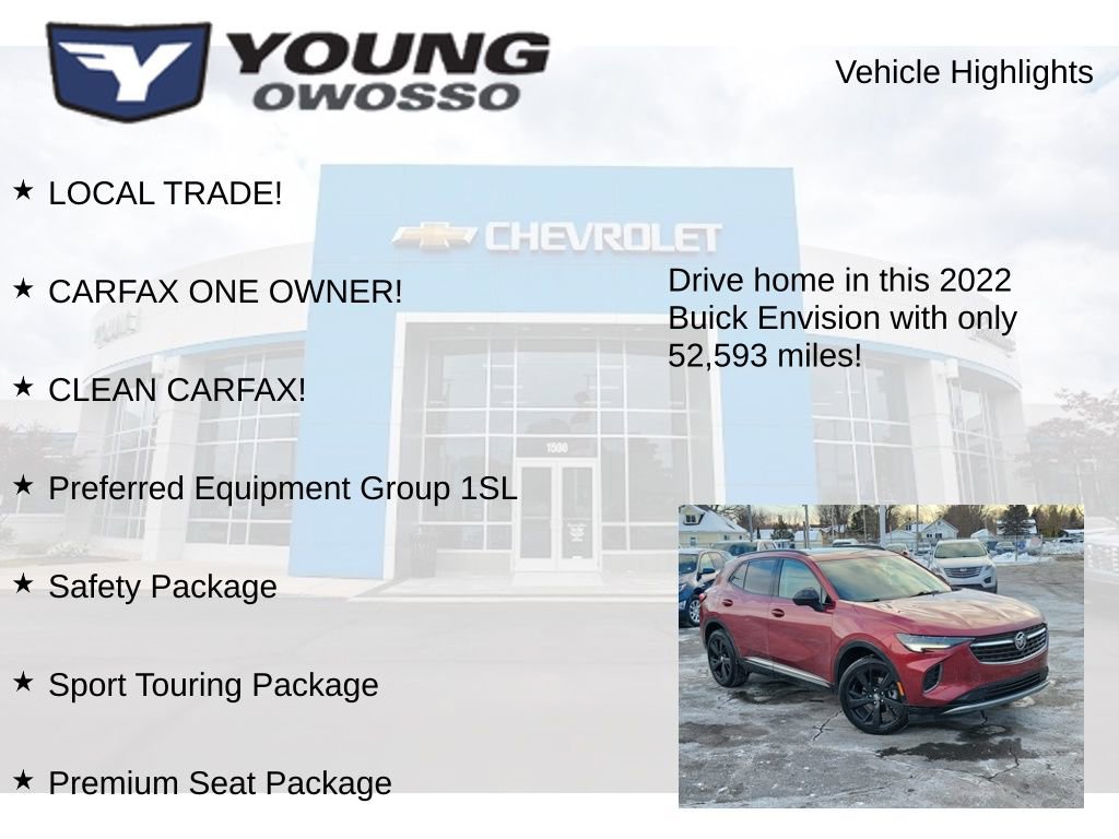 Used 2022 Buick Envision Essence w/ Sport Touring Package image 8