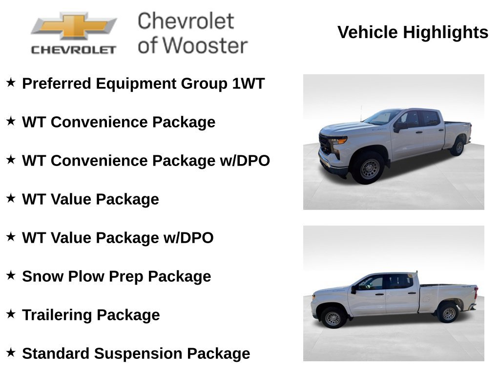Used 2023 Chevrolet Silverado 1500 W/T w/ WT Value Package AWD/4WD image 2
