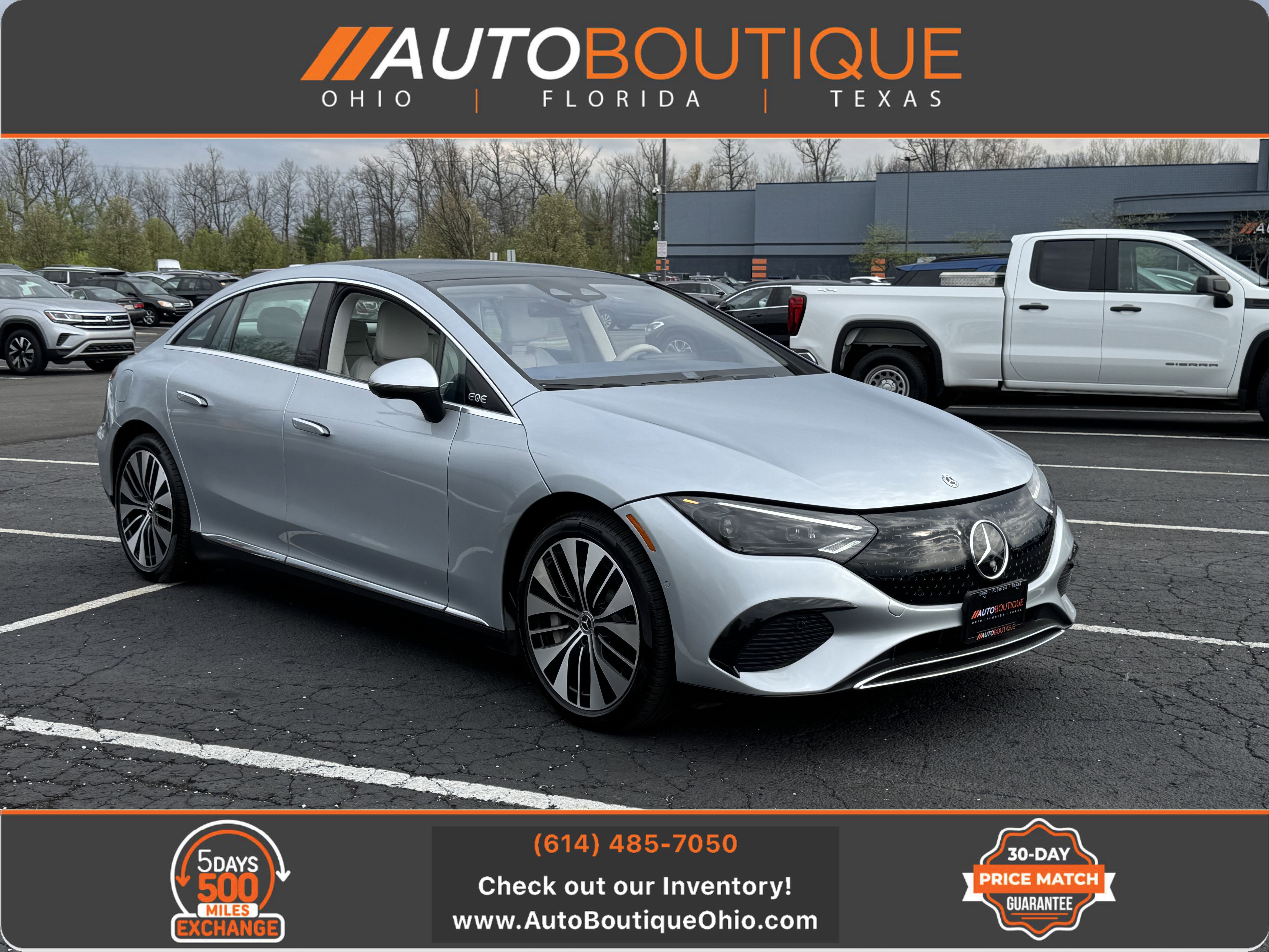 Used 2023 Mercedes-Benz EQE 350+ 4MATIC Sedan w/ Exclusive Trim Package image 1