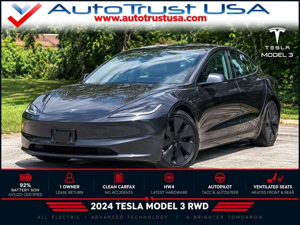 Used 2024 Tesla Model 3 Standard Range RWD image 1