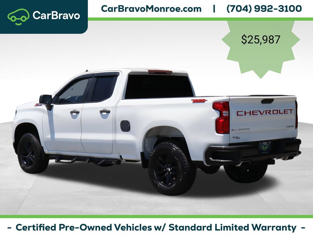 Certified 2019 Chevrolet Silverado 1500 Custom Trail Boss w/ Custom Convenience Package AWD/4WD image 4