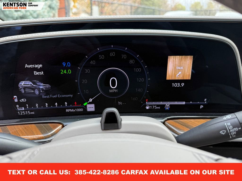 Used 2024 Cadillac Escalade Sport Platinum w/ LPO, ONYX Package image 17