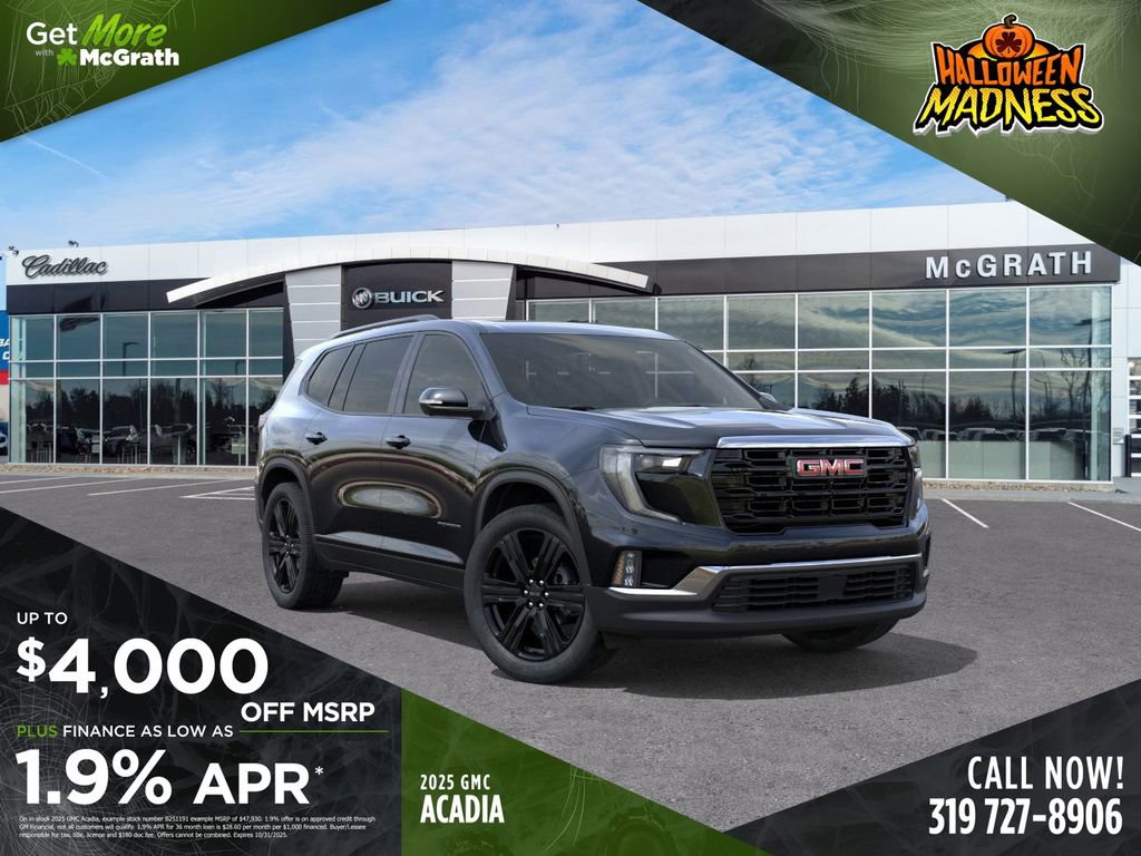New 2025 GMC Acadia Elevation w/ Super Cruise Package