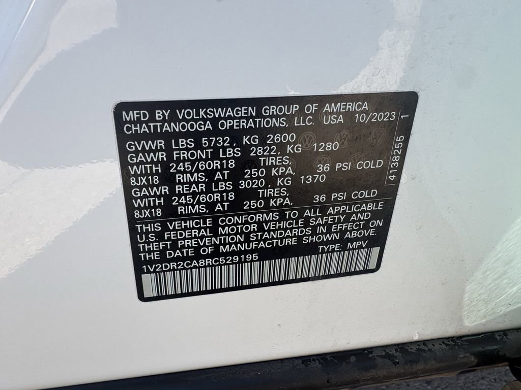 Used 2024 Volkswagen Atlas SE FWD image 29