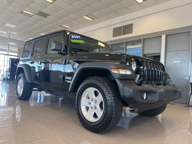 Used 2021 Jeep Wrangler Unlimited Sport image 2