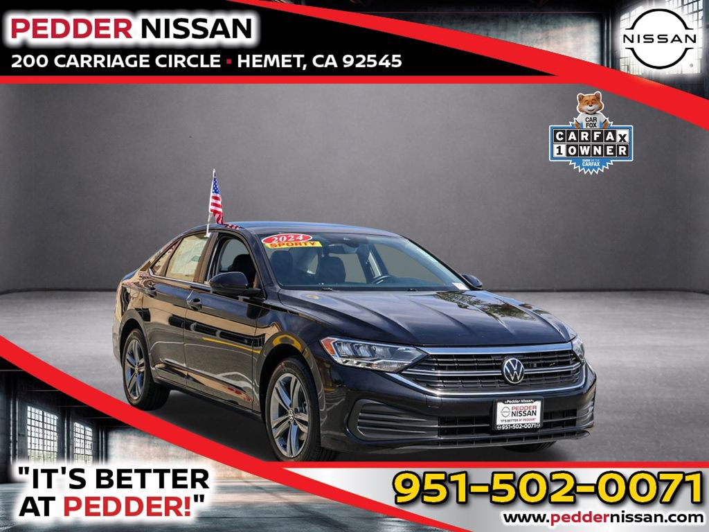 Used 2024 Volkswagen Jetta SE FWD image 1