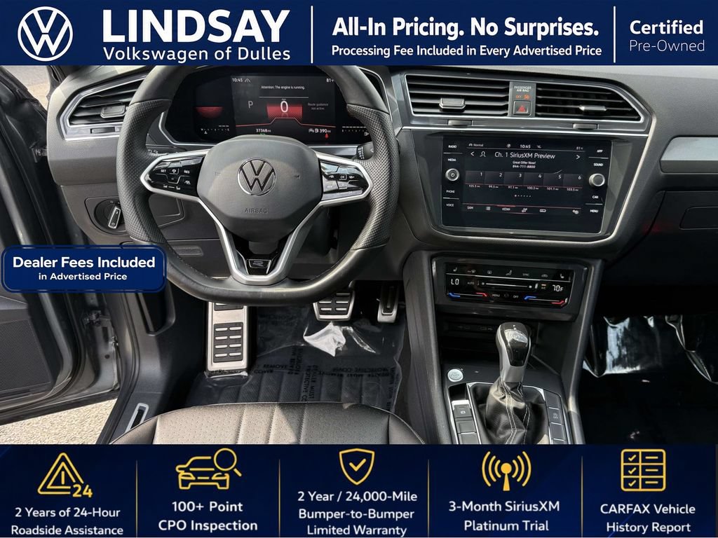Certified 2022 Volkswagen Tiguan SE R-Line AWD/4WD image 15