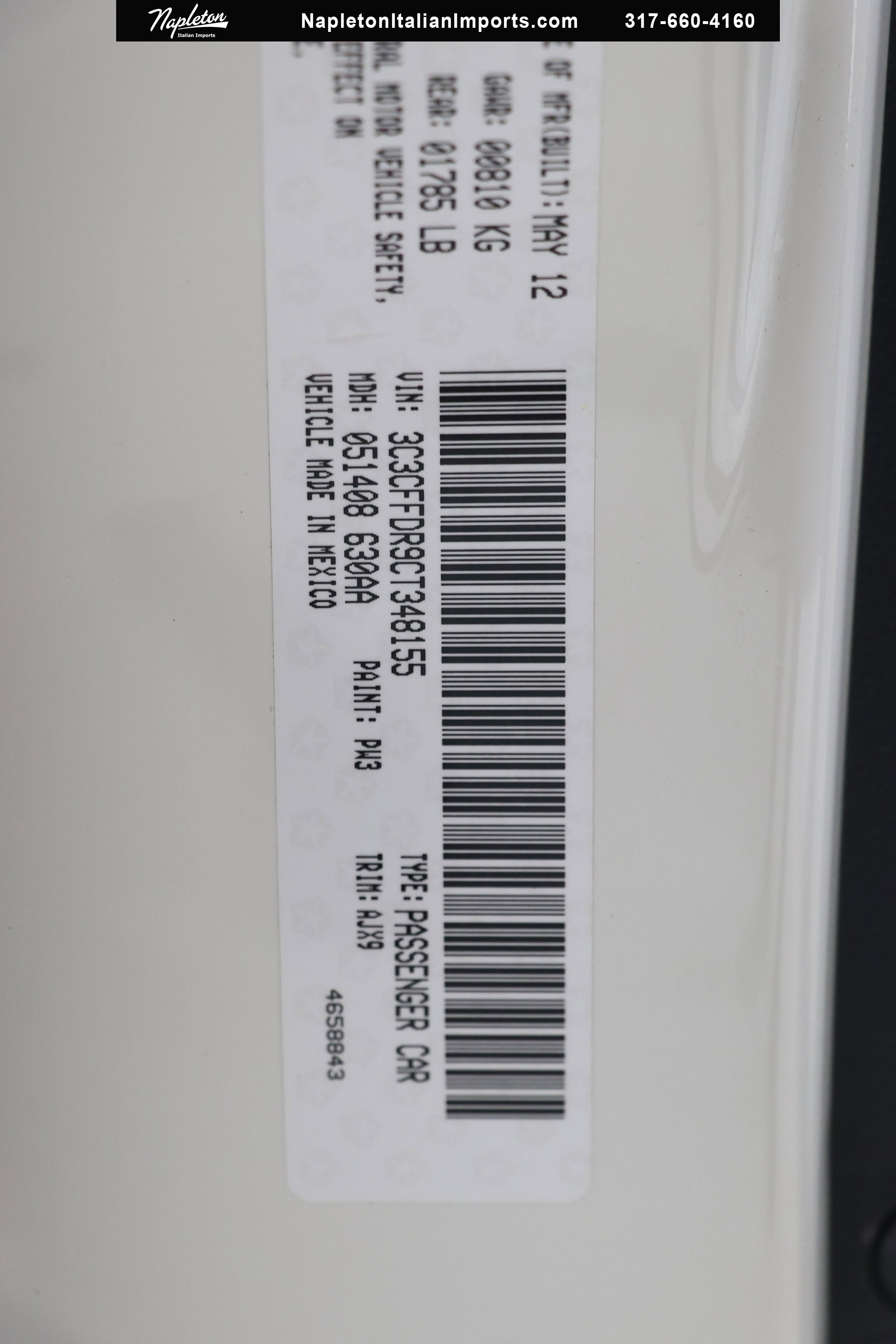 Used 2012 FIAT 500 Pop FWD image 31
