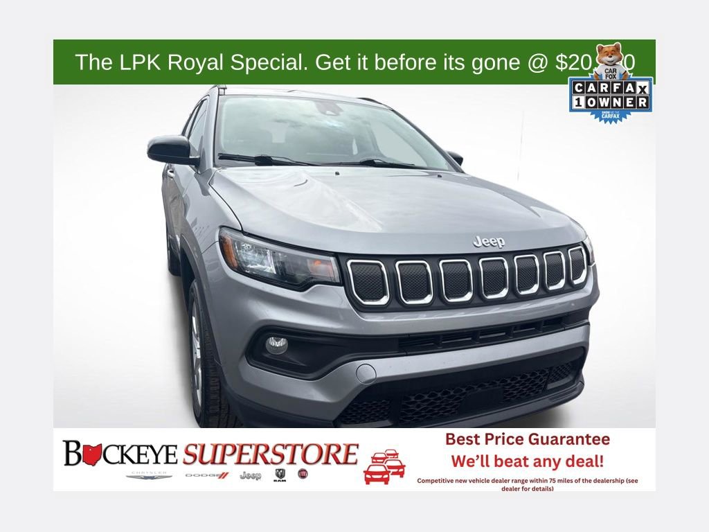 Certified 2022 Jeep Compass Latitude w/ Convenience Group image 1