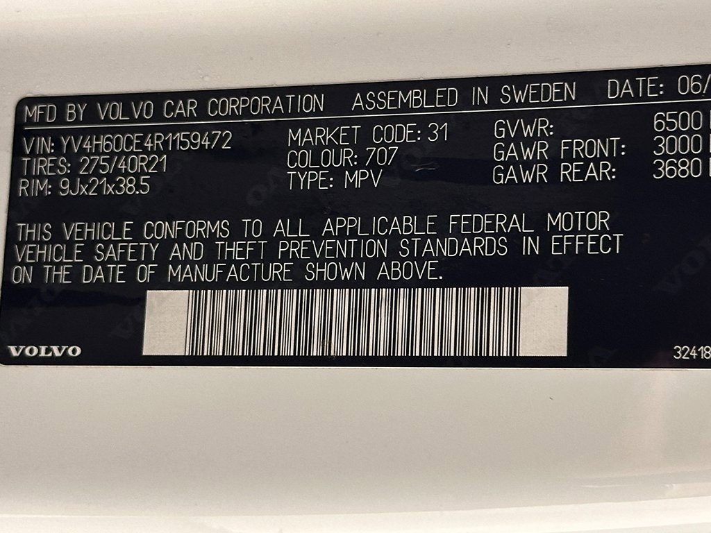 Used 2024 Volvo XC90 T8 Plus w/ Protection Package Premier image 56