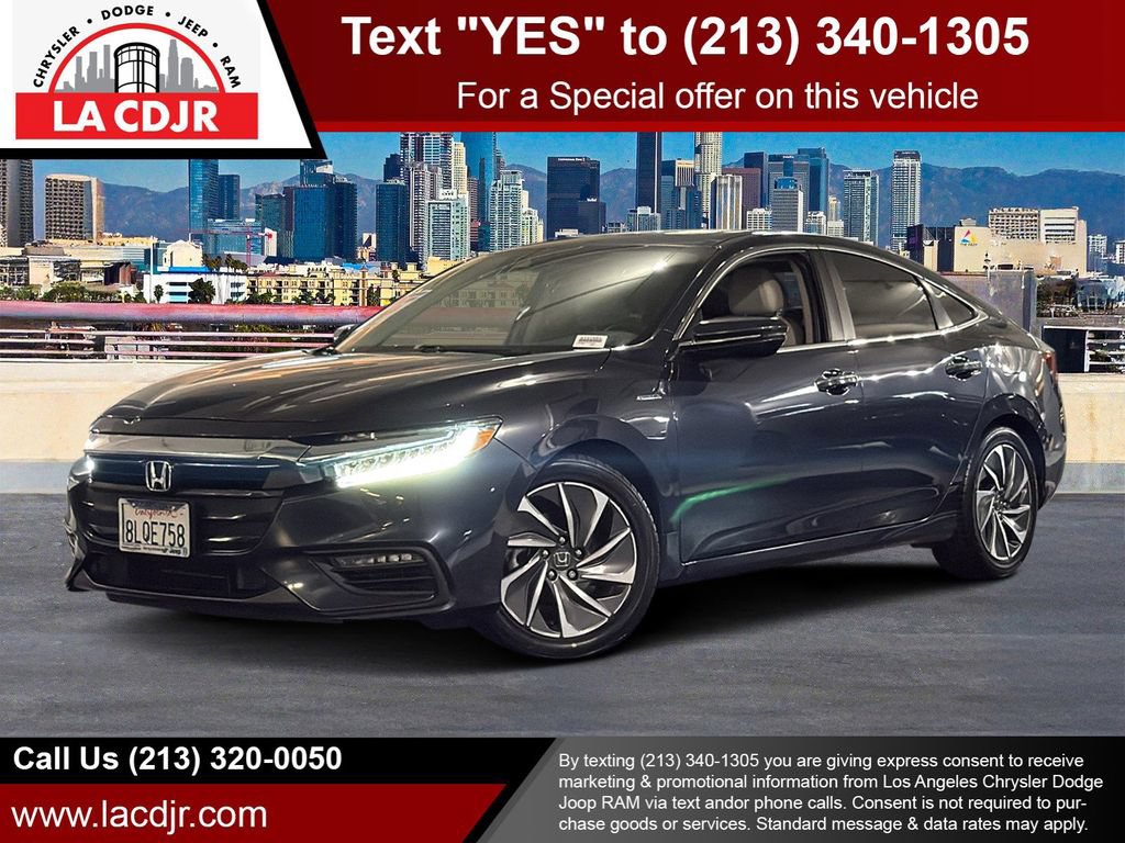 Used 2019 Honda Insight Touring image 1