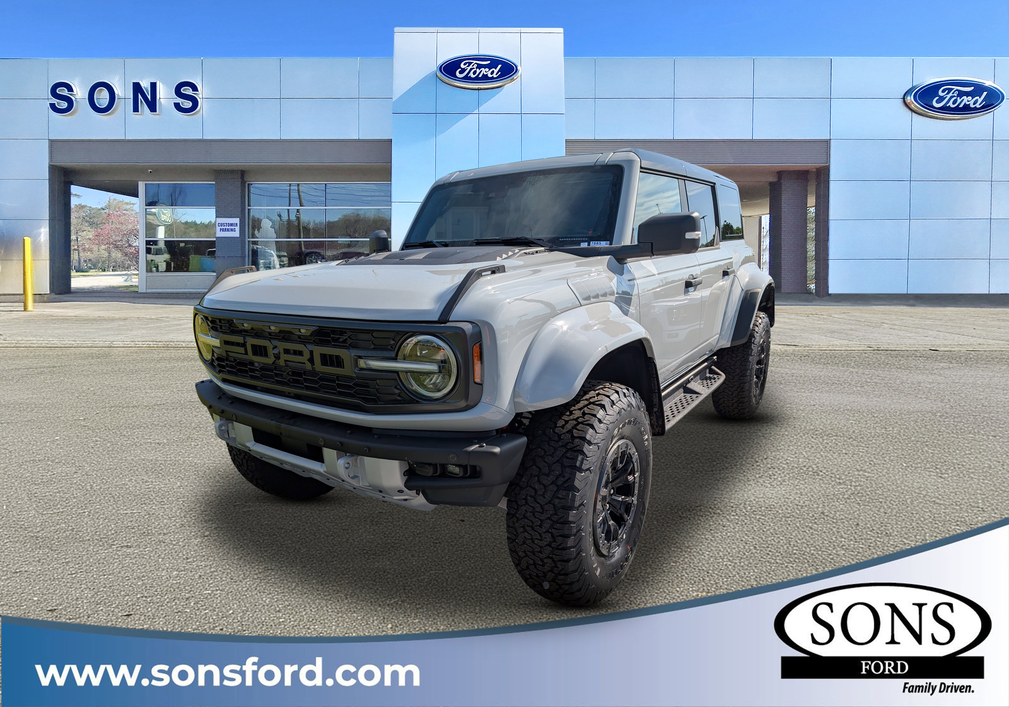 New 2026 Ford Bronco Raptor w/ Interior Carbon Fiber Pack AWD/4WD image 1