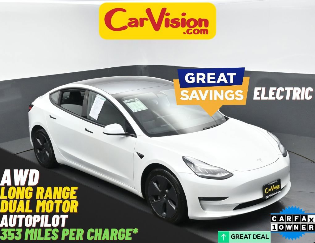 Used 2021 Tesla Model 3 Long Range