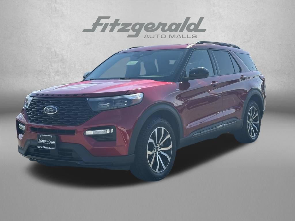 Used 2022 Ford Explorer ST-Line w/ Class IV Trailer Tow Package AWD/4WD video 2