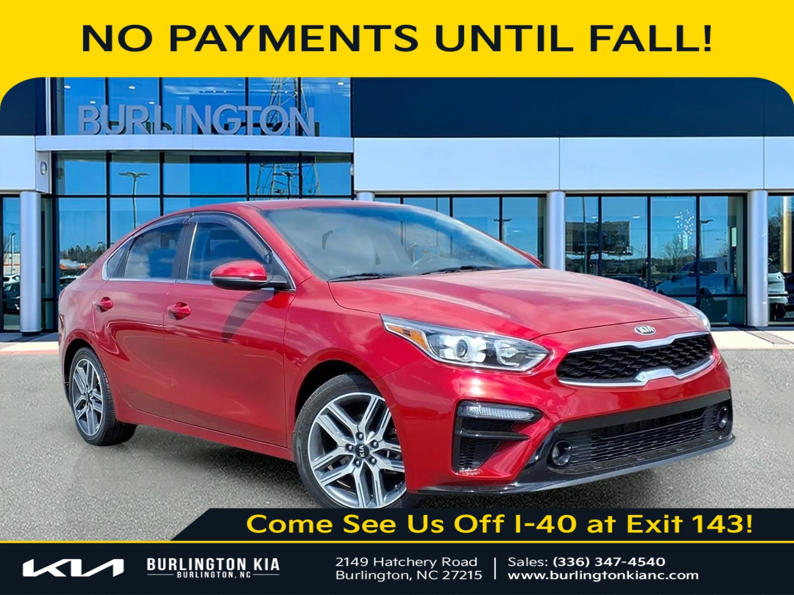 Certified 2021 Kia Forte EX