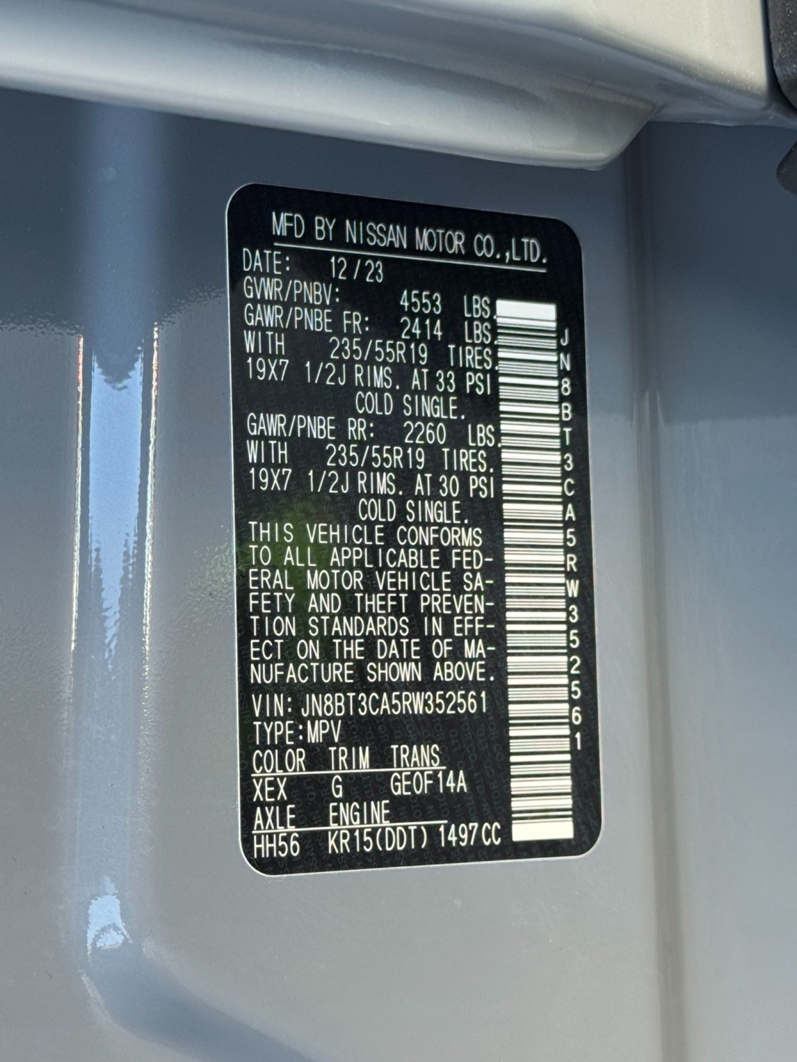 Used 2024 Nissan Rogue SL FWD image 40